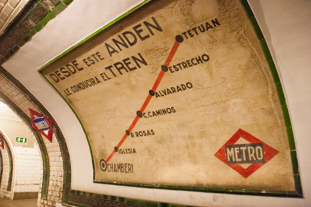 Secretos de Madrid, la Estación Fantasma de Chamberí 14 Metro Chamberi 003