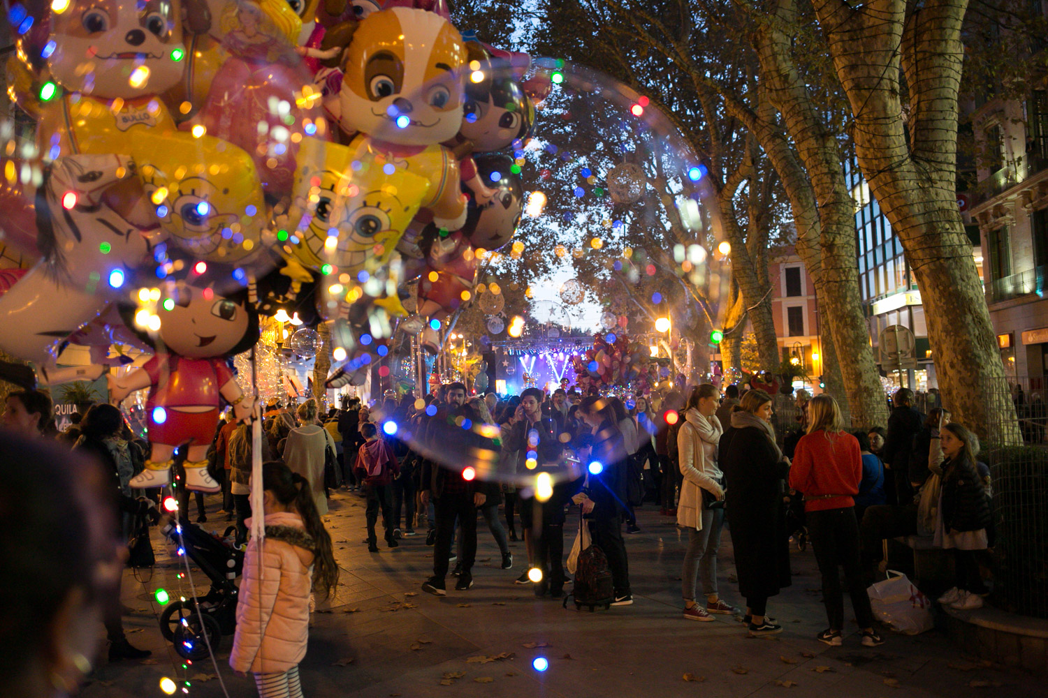 Palma enciende sus luces de Navidad 1 encendido de luces 2