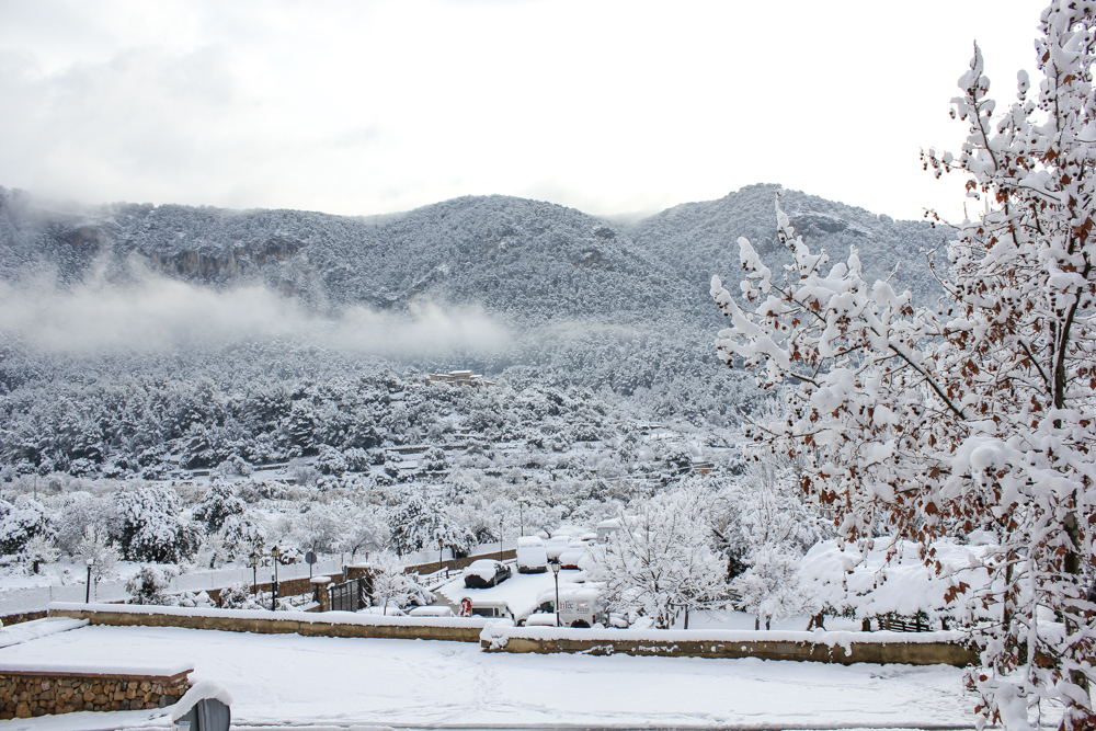 Una masa de aire polar muy fría que dejará nieve, frío y viento desde hoy al domingo en Península y Baleares 2 Andratx Nevado 4767