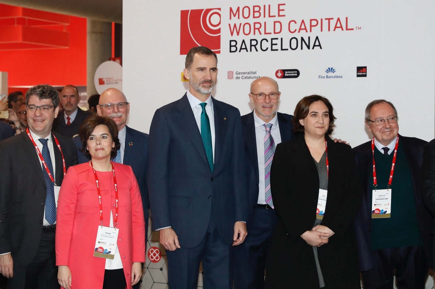 Inauguración del "GSMA Mobile World Congress 2018" 7 rey mobile barcelona 20180226 08