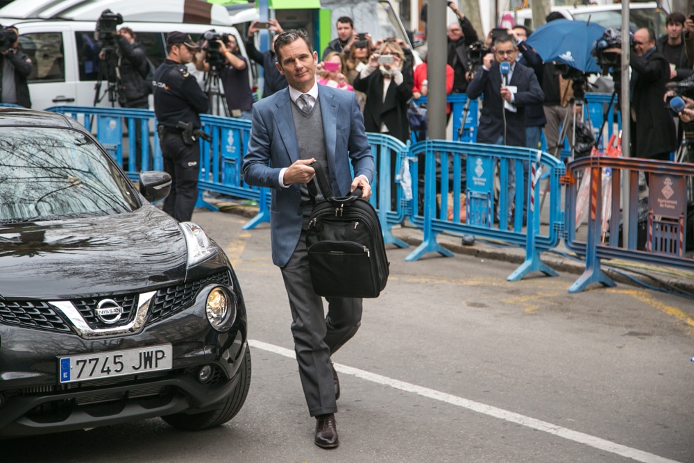 Amago de incendio en el Supremo 14 Urdangarin en Audiencia 2
