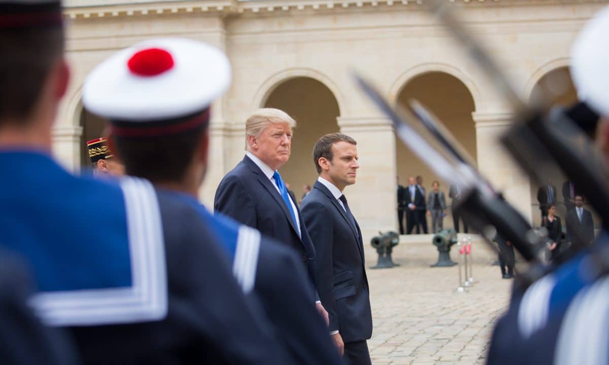 Trump Macrom 2