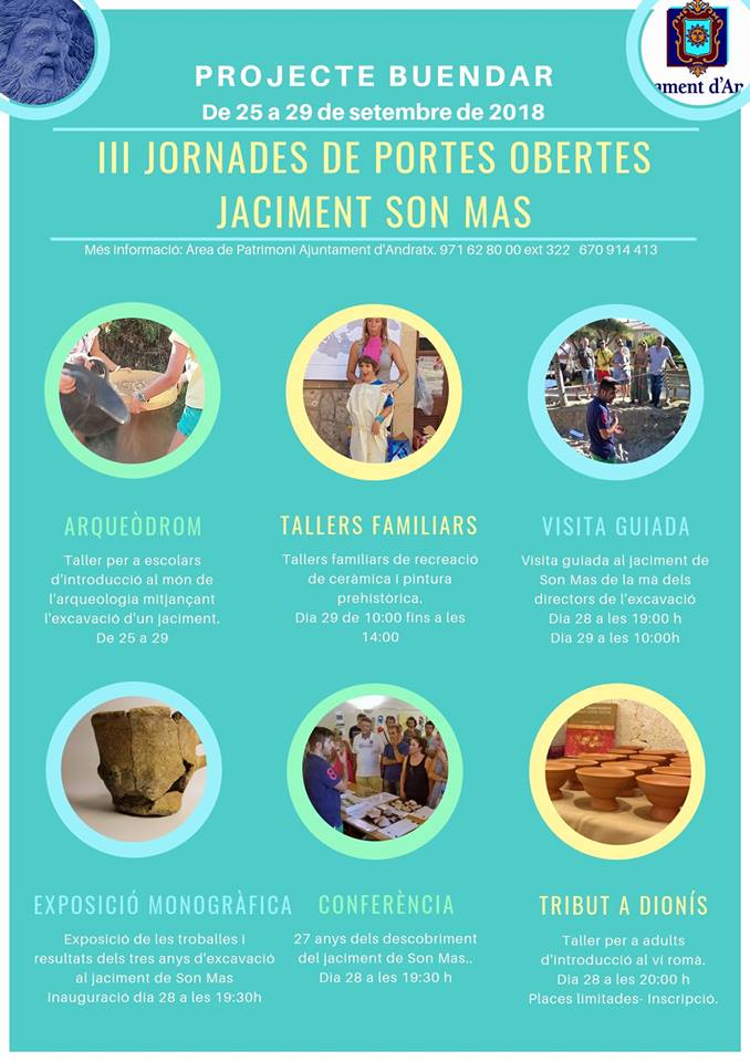 Arrancan las jornadas de puertas abiertas en el yacimiento de Son Mas 7 III Jornades Arqueologiques