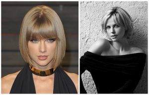 Swift Beveled Bob Charlize Theron Layered Bob