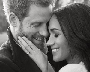 Meghan y Harry Blanco y negro