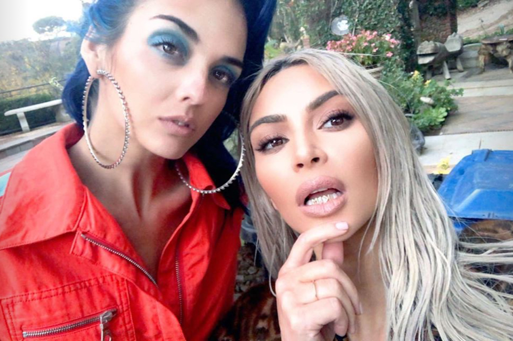 La sorprendente foto de Kim Kardashian con Sita Abellán 1 sita abellan