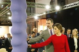 Todo el mundo coincide, Letizia espectacular de rojo 9 reyes arco 20180222 04