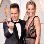 La alfombra roja de los Oscar 35 Sam Rockwell and Leslie Bibb