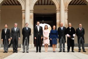 Doña Letizia repite con Felipe Varela 9 reyes cervantes 2018042 05