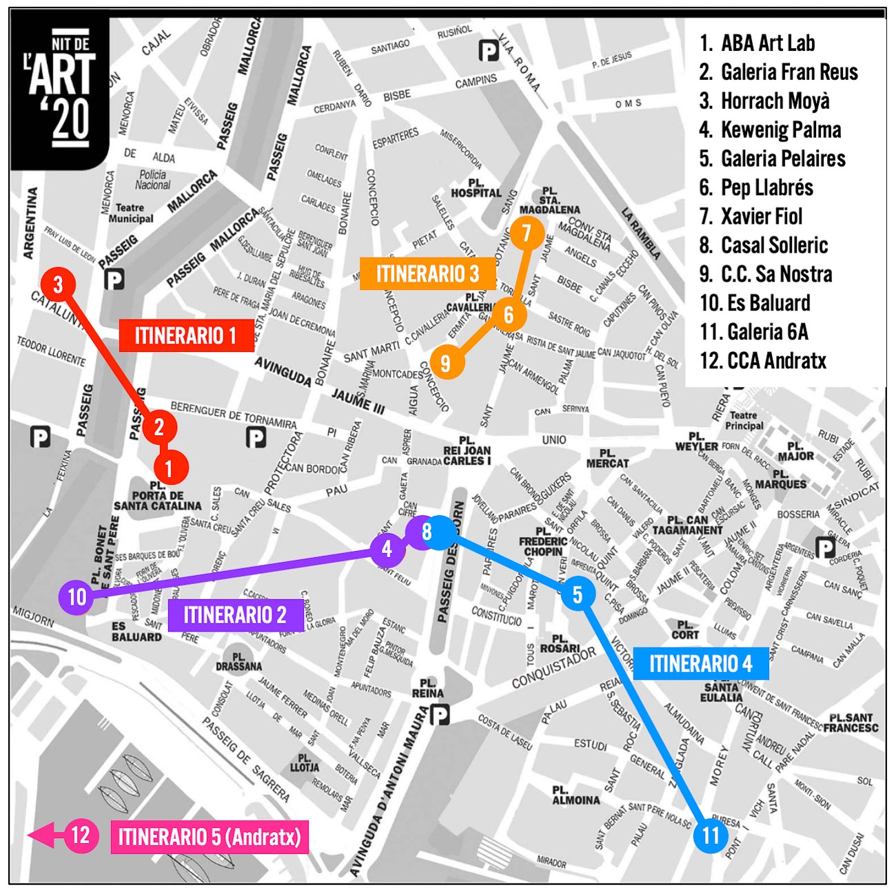 Nit del art mapa