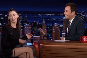 ursula corbero jimmy Fallon 1