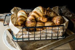 Bandeja de croissants