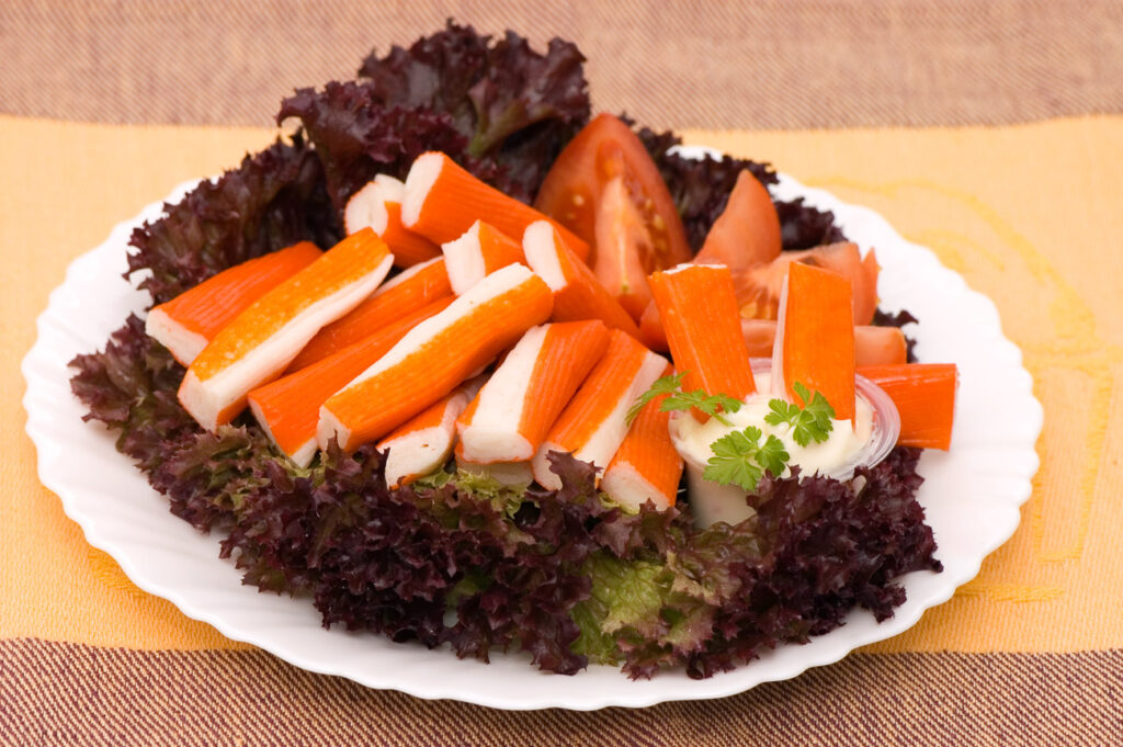 Ensalada de cangrejo
