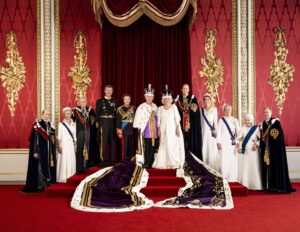 Retrato oficial de reyes inglaterra 4
