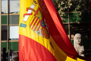 Izado de Bandera en el Borne de Palma 78