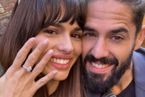 Isco Alarcon y Sara Salamo