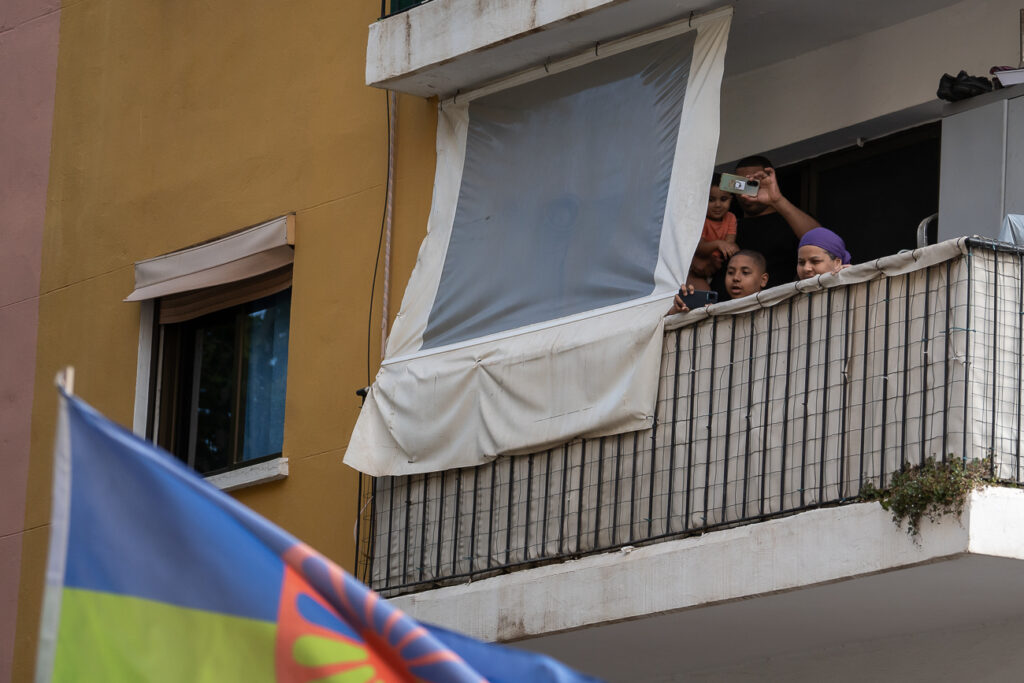 Concentracion en Son Gotleu contra los argelinos 403