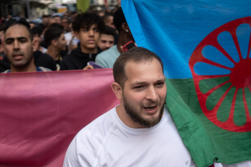 Concentracion en Son Gotleu contra los argelinos 280
