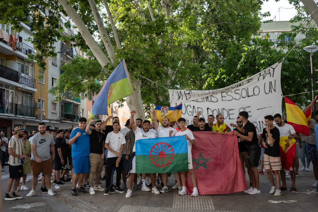 Concentracion en Son Gotleu contra los argelinos 175