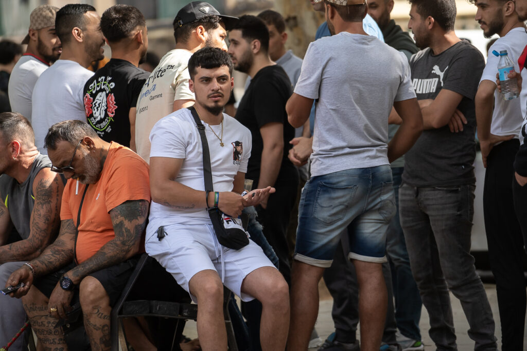 Concentracion en Son Gotleu contra los argelinos 109