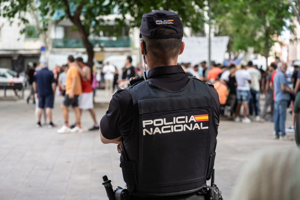 Concentracion en Son Gotleu contra los argelinos 64