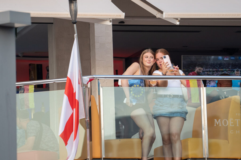 Partido Eurocopa Inglaterra Magaluf 201