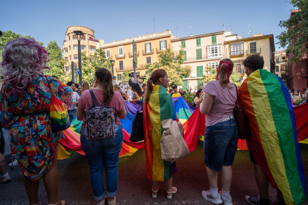 Manifestacion LGTBI Dia del orgullo 93