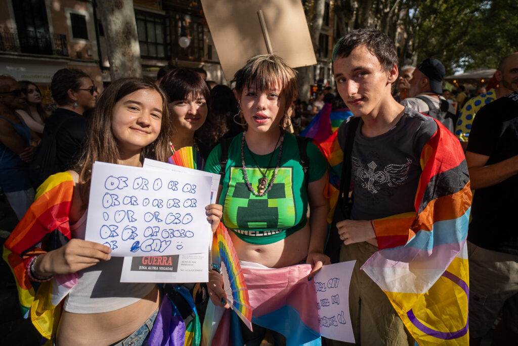 Manifestacion LGTBI Dia del orgullo 18