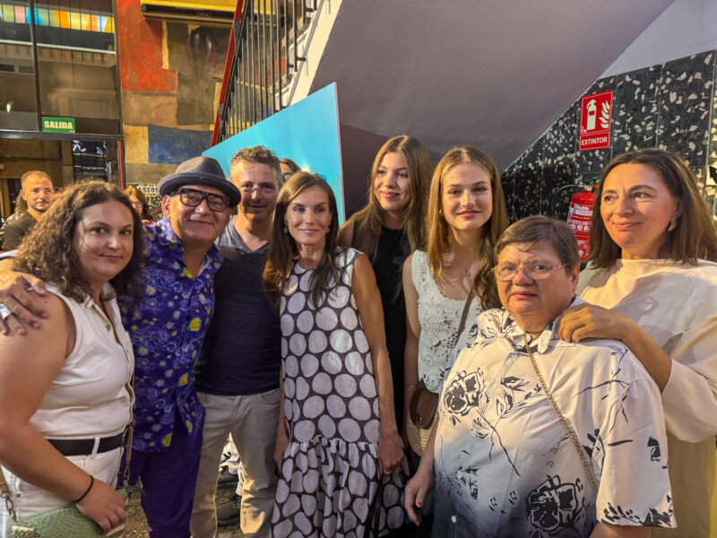 La Reina la Princesa Leonor y la Infanta Sofia asisten al estreno de En un lugar de la mente en el Atlantida Mallorca Film Fest 15