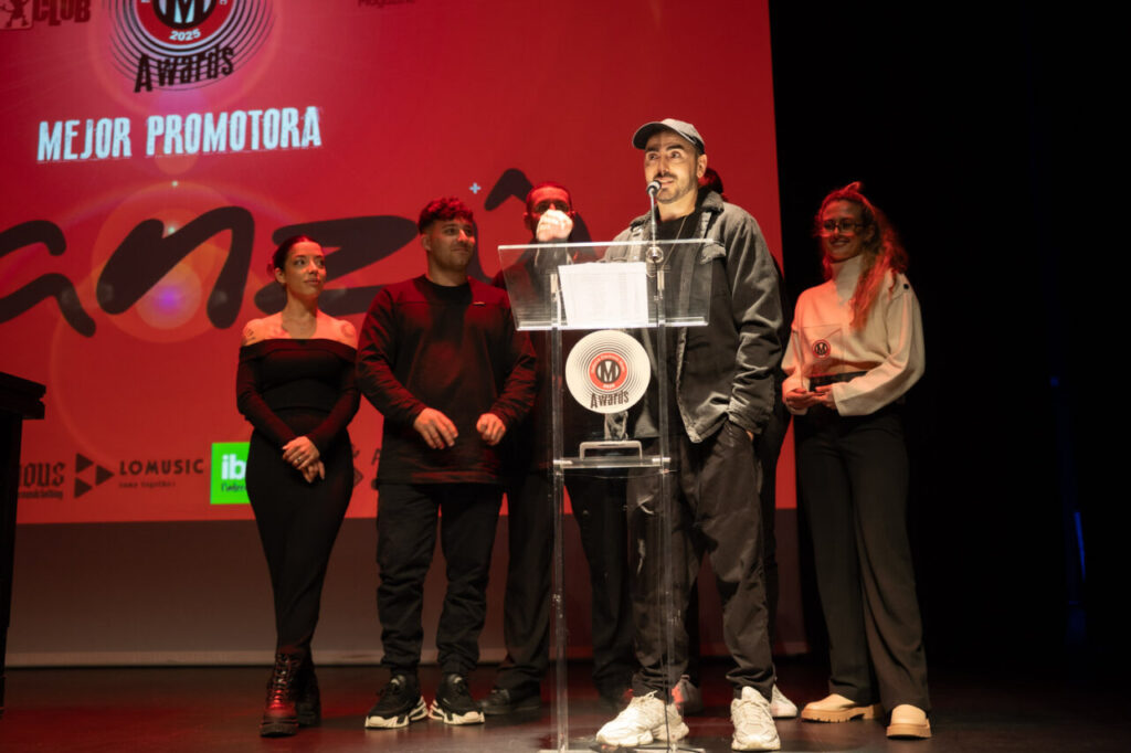 Momento de la entrega de premios en la Gala MEM Awards 2025