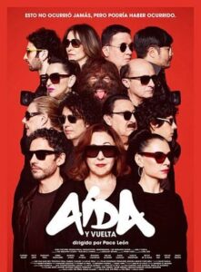 Póster de la película Aida y vuelta con elenco destacado