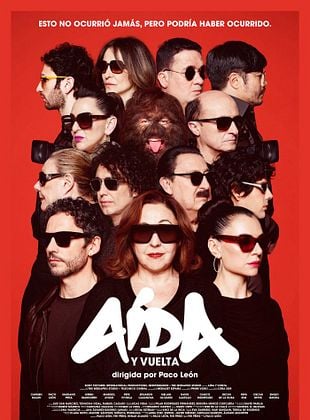 Póster de la película Aida y vuelta con elenco destacado