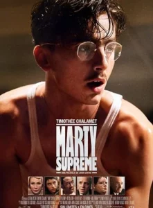 Cartel de la película Marty Supreme con Timothée Chalamet