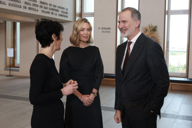 Reyes y patronas en la Galería de las Colecciones Reales en Madrid