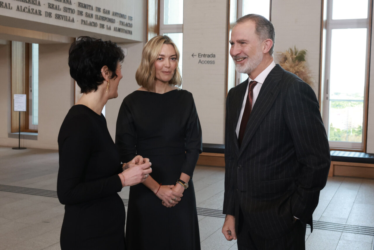 Reyes y patronas en la Galería de las Colecciones Reales en Madrid