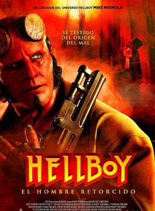 Póster de la película Hellboy: El hombre retorcido con el protagonista