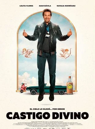 Inicio 71 Póster de la película Castigo Divino con un hombre en el centro