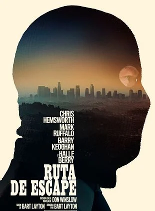 Inicio 70 Póster de la película Ruta de Escape con un paisaje urbano