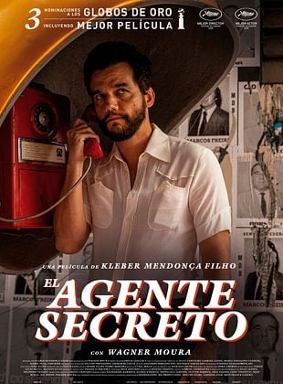 Inicio 72 Póster de la película El Agente Secreto con Wagner Moura