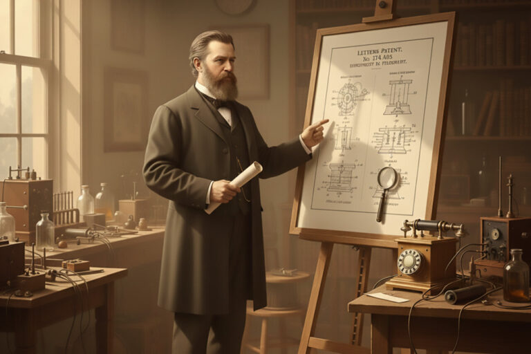 Inicio 57 Alexander Graham Bell y la patente del telefono