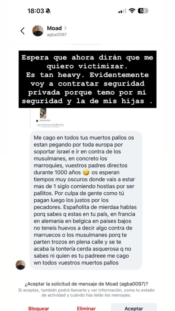 Violeta Mangriñán y el Ramadán: la polémica por un TikTok y la escalada posterior 1 Mensaje de Violeta Mangriñán sobre el Ramadán y la controversia generada.