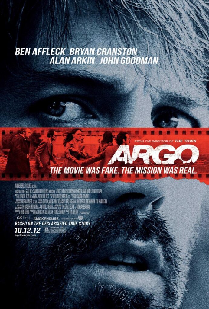 Póster de la película Argo con Ben Affleck y otros actores destacados