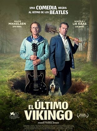 Cartel de la película El último vikingo con dos personajes principales