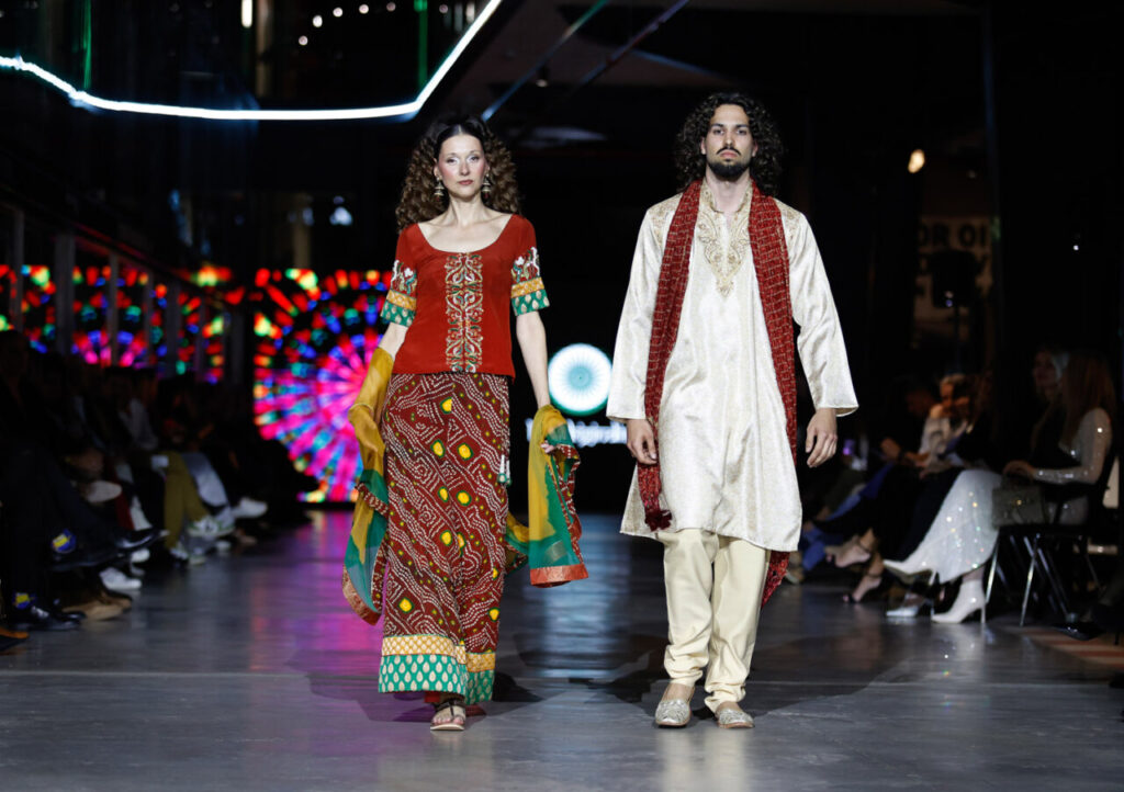 Modelos en pasarela durante el evento Mallorca Dream Days en Motorworld