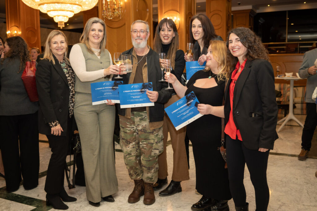 Grupo de premiados en la X edición de los Premios APIB 2026