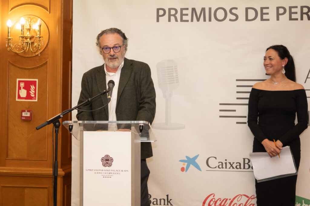 Entrega de premios de periodismo en el Hotel GPRO Valparaíso de Palma