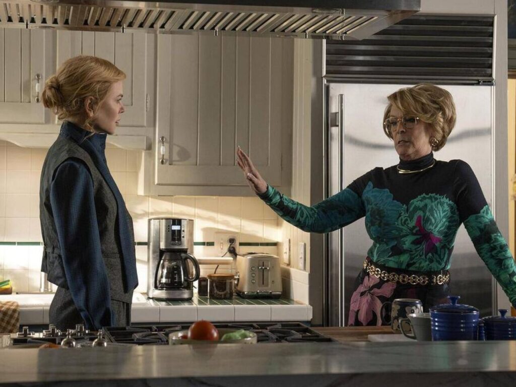 Nicole Kidman y Jamie Lee Curtis en una escena de Scarpetta