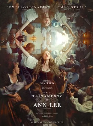 Póster de la película El testamento de Ann Lee con Amanda Seyfried