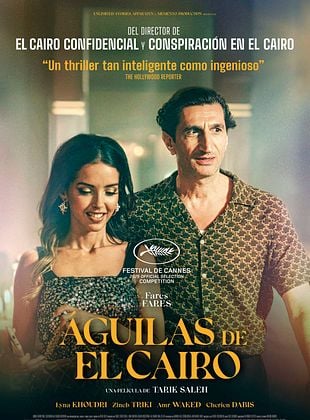 Póster de la película Aguilas de El Cairo con actores principales