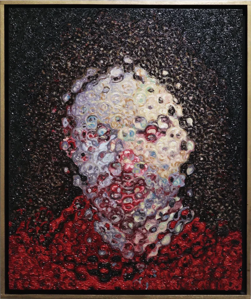 Obra de arte contemporáneo en la feria ArtMadrid 2026